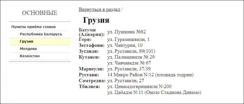 Пари адреса вечеринок