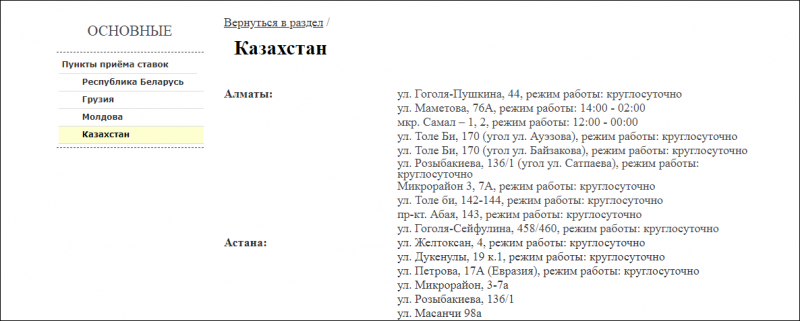 Пари адреса вечеринок