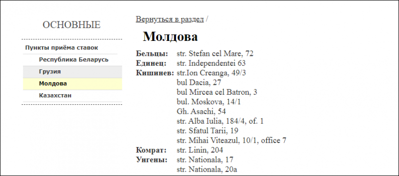 Пари адреса вечеринок