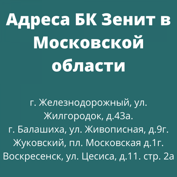 Адреса ППС букмекерской конторы Зенит