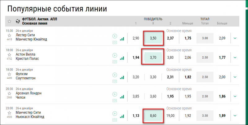 Как делать экспресс-ставки в БК Лига Ставок?