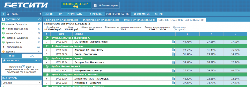 Розыгрыши Бетсити